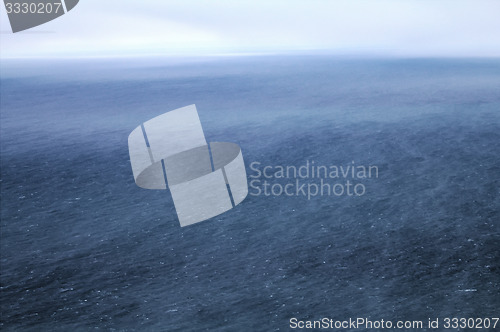 Image of Kara sea near the island of Novaya Zemlya