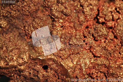 Image of natural copper background