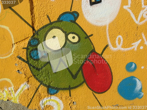 Image of graffiti - the creature