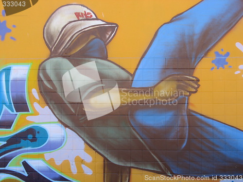 Image of graffiti - the skater