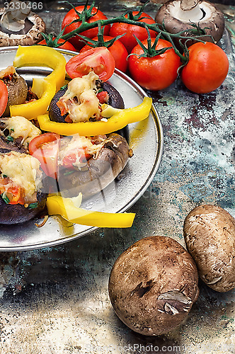 Image of stuffed mushrooms