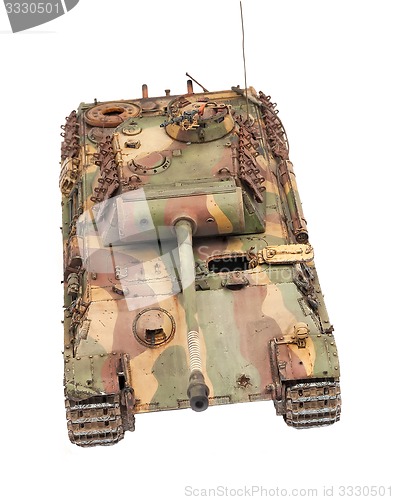 Image of Panther tank of World War II times