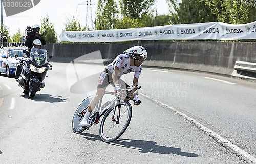 Image of The Cyclist Thibaut Pinot - Tour de France 2014