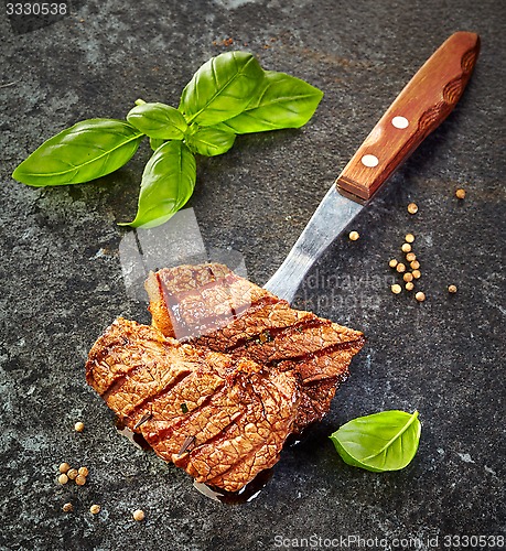 Image of grilled beef steak