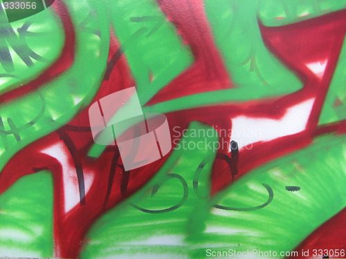 Image of Graffiti close-up