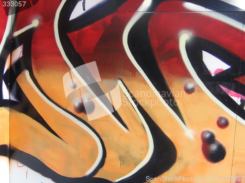 Image of Graffiti close-up