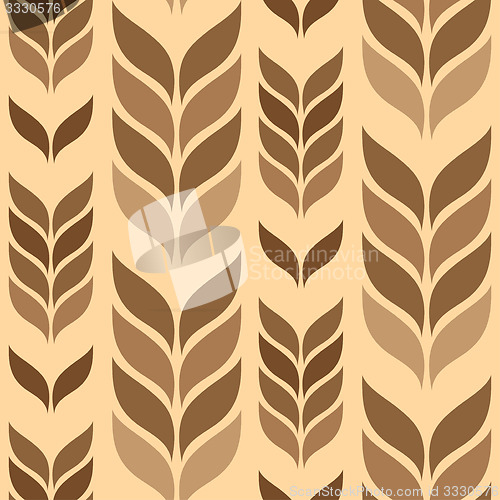 Image of seamless wallpaper with elements in the form of spica
