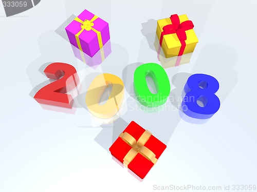 Image of new year 2008