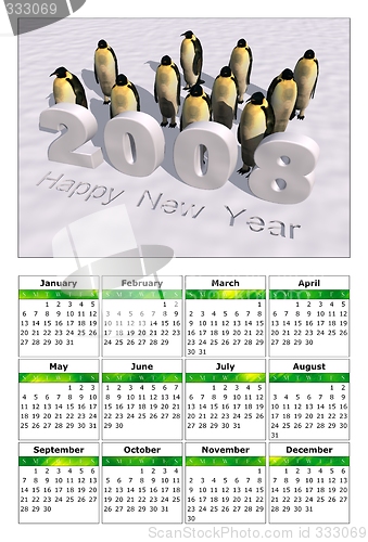 Image of Calendar 2008