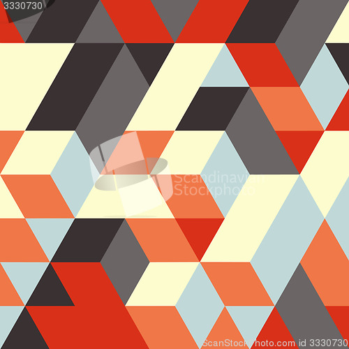 Image of Abstract geometrical 3d background. 