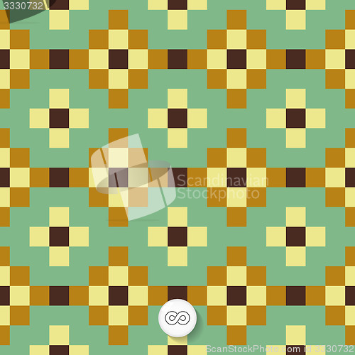 Image of Seamless geometric background. Mosaic. 