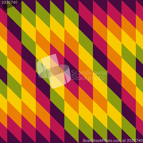 Image of Seamless geometric background. Mosaic. 