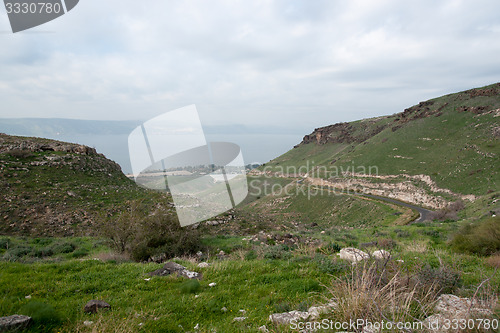 Image of Israeli landscape near Kineret lake