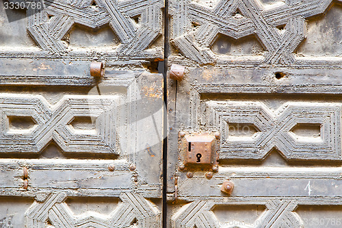 Image of morocco knocker in africa  