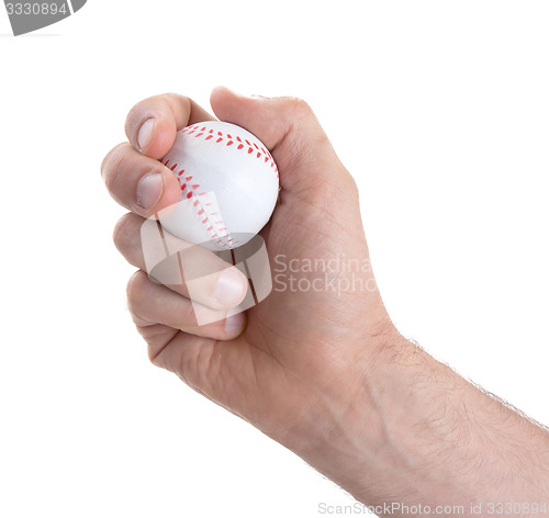 Image of Small toy baseball