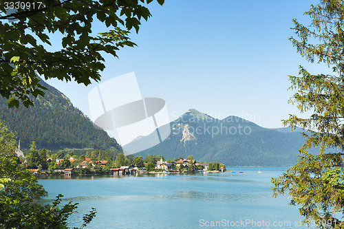 Image of View to Walchensee and Jochberg