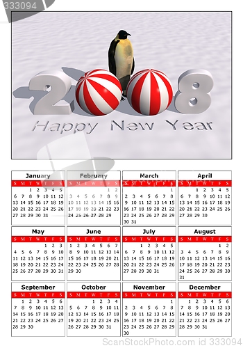 Image of Calendar 2008