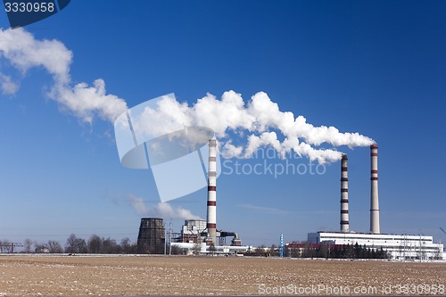 Image of industrial emissions  