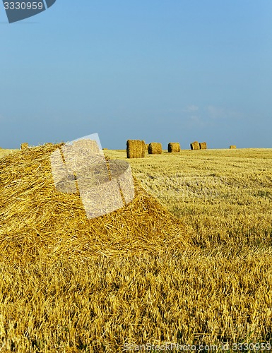 Image of straw stack  