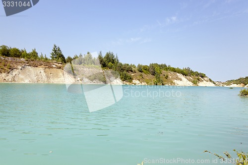 Image of artificial lake  