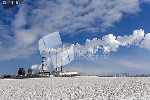 Image of industrial emissions  