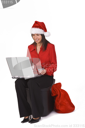 Image of Christmas online purchase