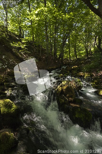 Image of mountain river  