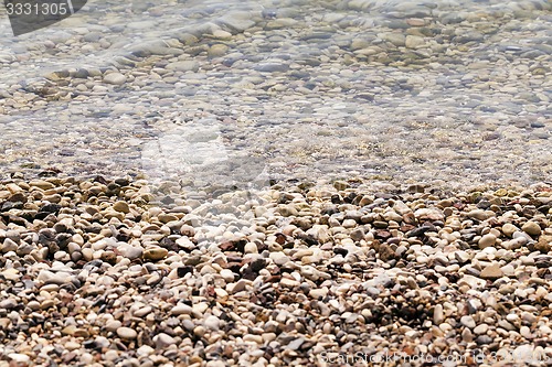 Image of sea pebbles  