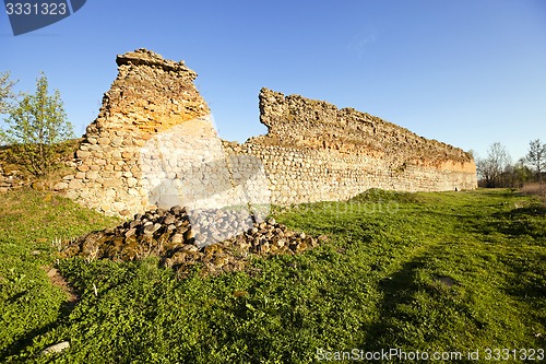 Image of ruins . Belarus.