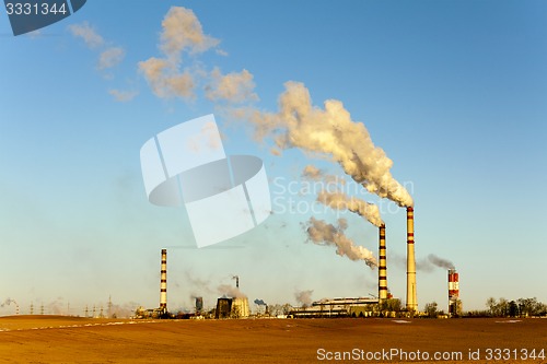 Image of power plant  