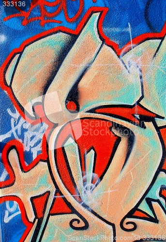 Image of abstract graffiti