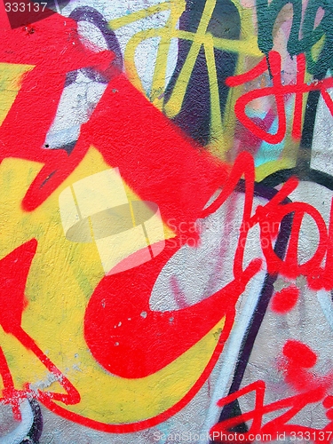 Image of abstract graffiti