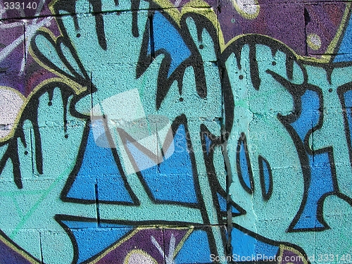 Image of abstract graffiti