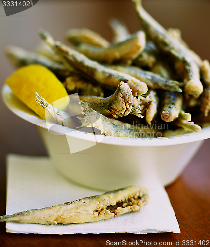 Image of Deep Fried Small Fish