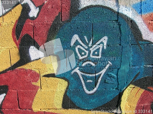 Image of graffiti - the funny beast