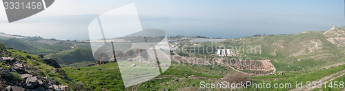 Image of Israeli landscape near Kineret lake