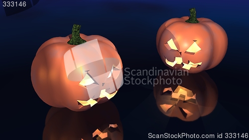 Image of Halloween pumpkins