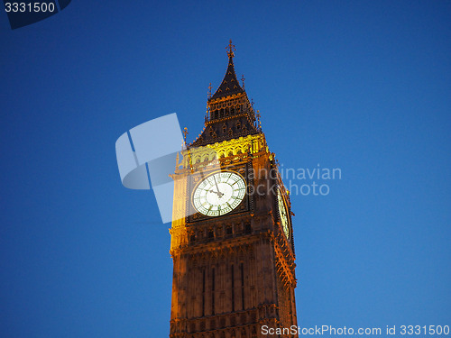 Image of Big Ben in London