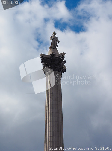 Image of Nelson Column in London