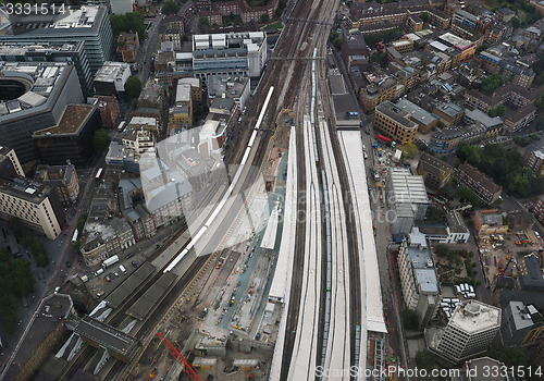 Image of Aerial view of London