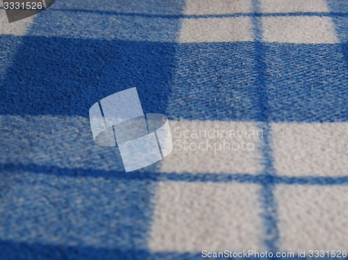 Image of Blue tartan background