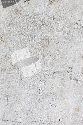 Image of Grungy White Concrete Wall Background