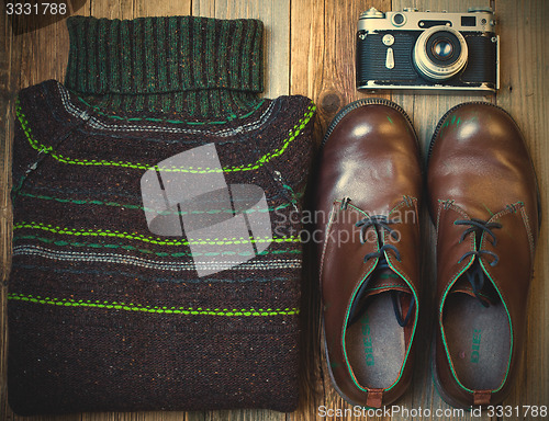 Image of still life with Vintage sweater