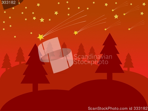 Image of christmas landscape