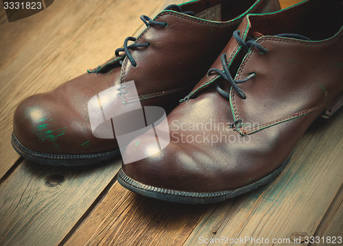 Image of vintage brown boots