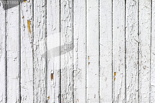 Image of Vintage  White  Wood Wall