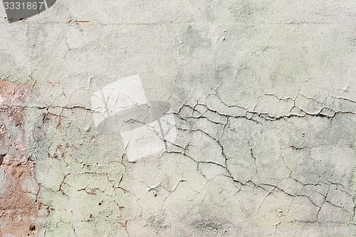 Image of Grungy White Concrete Wall Background