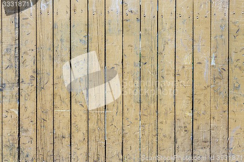 Image of Yellow Wooden Plank