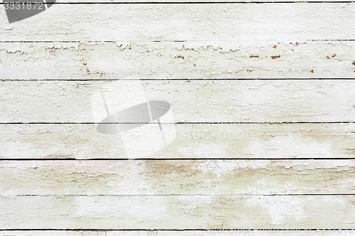Image of Vintage  White  Wood Wall