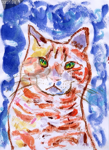 Image of the red cat